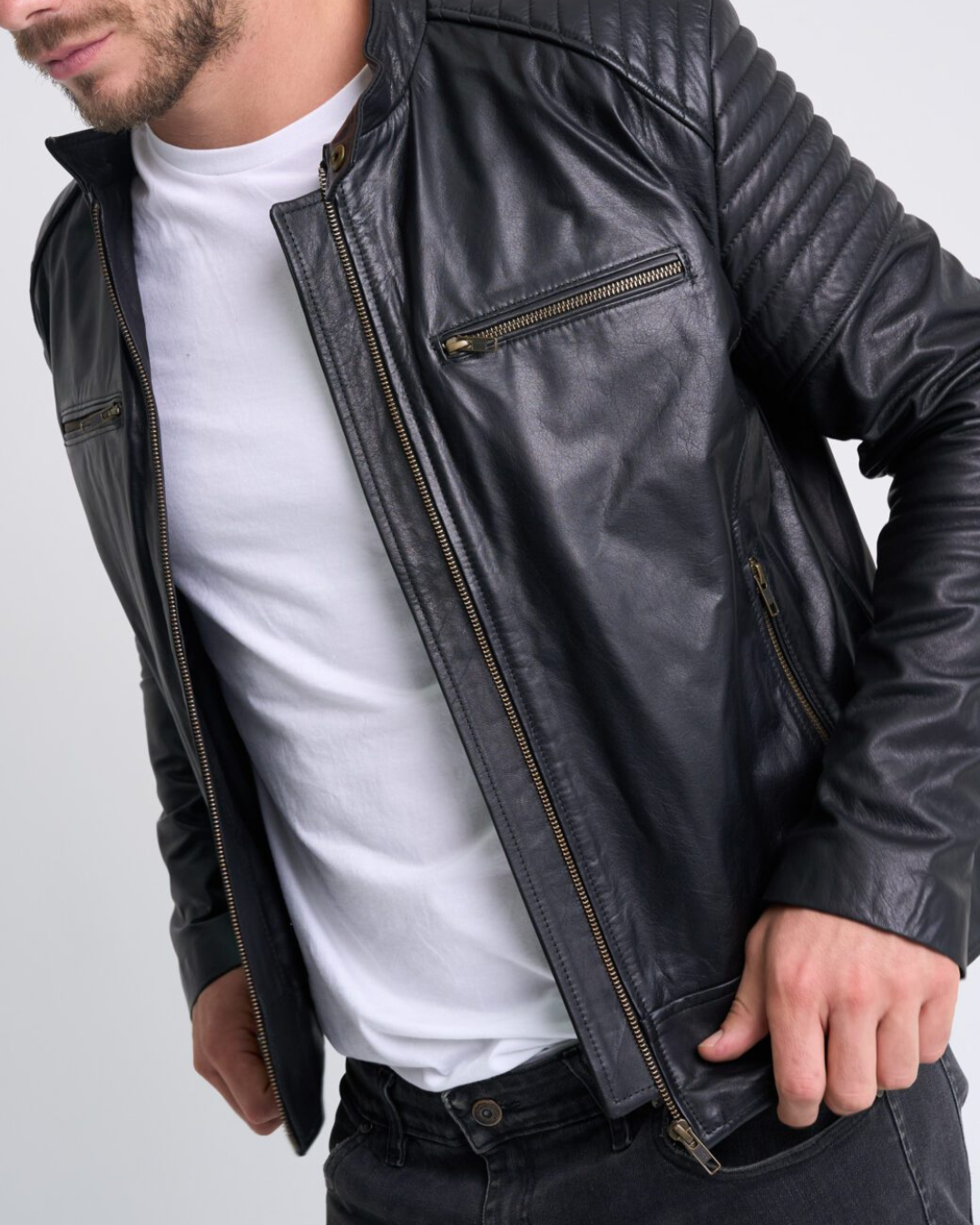 Chaqueta de Cuero para Hombres®